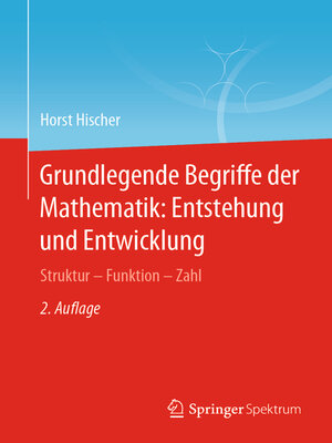 cover image of Grundlegende Begriffe der Mathematik